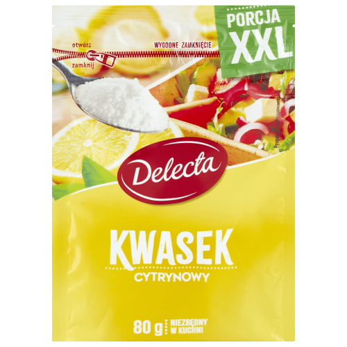Kwasek cytrynowy Delecta 80g