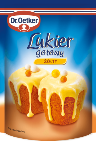 Lukier gotowy żółty Dr. Oetker 100g
