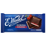 Czekolada gorzka z nadzieniem wiśniowym E. Wedel 100 g