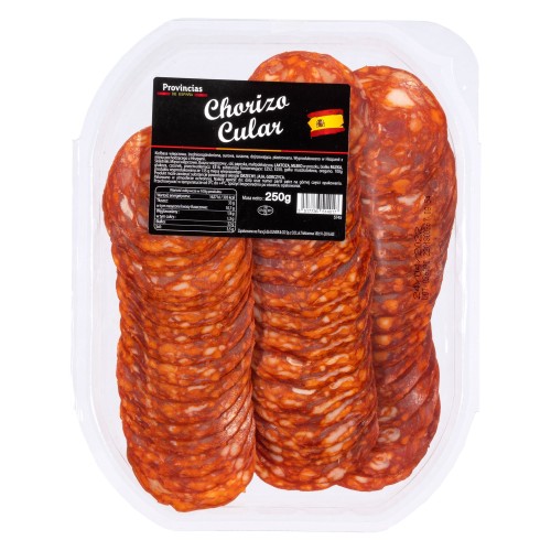 Chorizo Cular plastry 250g Bell