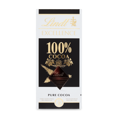 Czekolada excellence 100% cacao Lindt 50g