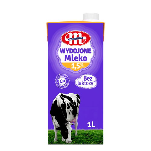 Mlekovita Mleko Wydojone bez laktozy 1.5% 1 l