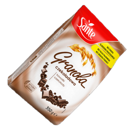 Granola czekoladowa Sante 350 g Granola czekoladowa Sante 350g