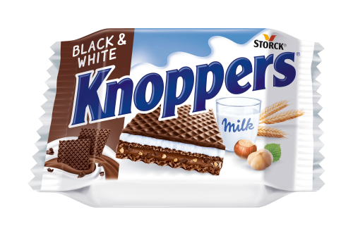 Knoppers black&white 25g