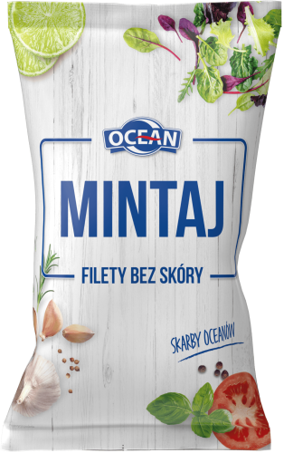 Mrożony Mintaj filet bez skóry Abramczyk 842g