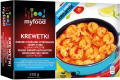 Mrożone krewetki obrane z maślanym sosem cytrynowym z chili MyFood 250g