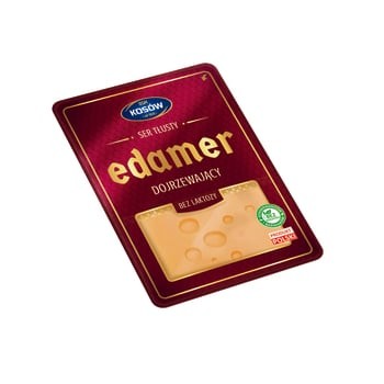 Ser w plastrach Edamer 150 g Kosów Ser w plastrach Edamer 150g Kosów