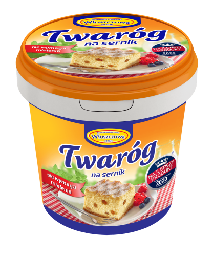Twaróg na sernik Włoszczowa 1kg