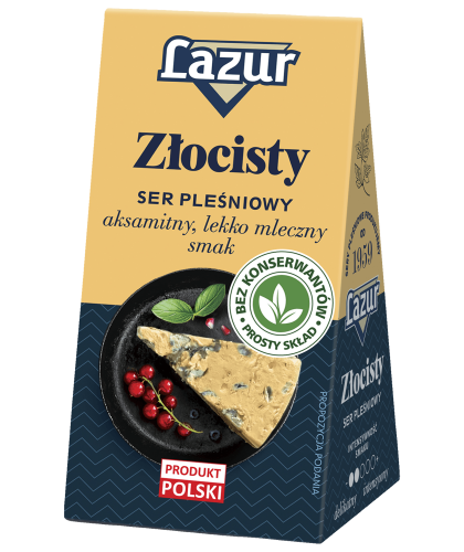 Lazur Ser Pleśniowy Złocisty 100 g