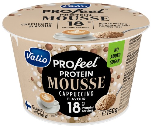 Valio profeel protein mousse 150g cappuccino