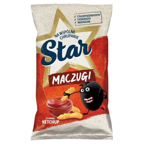 Maczugi Ketchup Mr Snacki 80 g Maczugi Ketchup Mr Snacki 80g