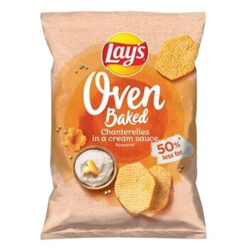 Chipsy Lay's Oven Baked kurki w śmietanie 110 g Chipsy Lay's Oven Baked kurki w śmietanie 110g