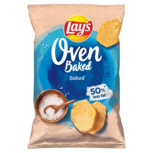 Chipsy Lay's Oven Baked solone 110 g Chipsy Lay's Oven Baked solone 110g