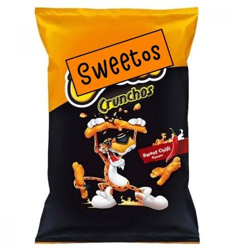 Chrupki Cheetos Crunchos Sweet Chilli 165 g Chrupki Cheetos Crunchos Sweet Chilli 165g