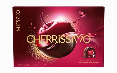 Mieszko Cherrissimo Wiśnie w Likierze 285 g Mieszko Cherrissimo Wiśnie w Likierze 285 g