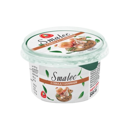 Agro-Top Smalec z Czosnkiem i Cebulą 200 g Agro-Top Smalec z Czosnkiem i Cebulą 200 g