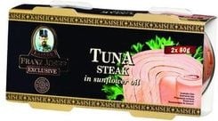Fjk Tuńczyk Stek Wędzony 2 x 80 g W Oleju Fjk Tuńczyk Stek Wędzony 2X80Gr W Oleju