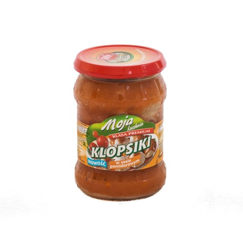 Moja Kuchnia Klopsiki w sosie pomidorowym 500 g Moja Kuchnia Klopsiki w sosie pomidorowym 500 g