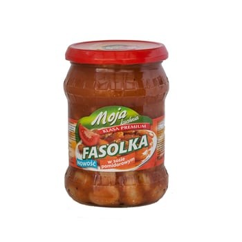 Yabra Fasolka w sosie pomidorowym 500 g Yabra Fasolka w sosie pomidorowym 500 g