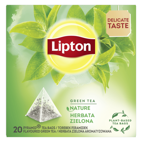 Herbata zielona Nature Lipton 20 torebek 28 g Herbata zielona Nature Lipton 20 torebek 28g