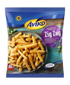 Mrożonka Mrożonka Aviko Zig Zag Frytki karbowane 2,5 kg