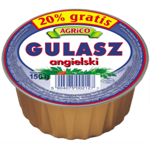 Agrico gulasz angielski 156 g