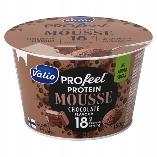 Valio profeel protein mousse 150 g czekolada Valio profeel protein mousse 150g czekolada