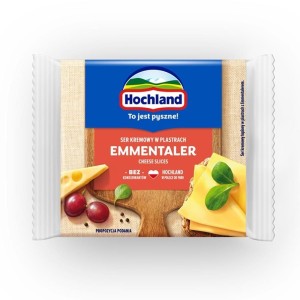 Ser kremowy topiony w plastrach Emmentaler Hochland 130 g