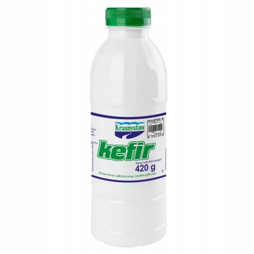 Kefir luksusowy butelka 420 g Kefir luksusowy butelka 420 g