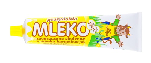 SM Gostyń Mleko zagęszczone słodzone o smaku karmelowym 150 g SM Gostyń Mleko zagęszczone słodzone o smaku karmelowym 150 g