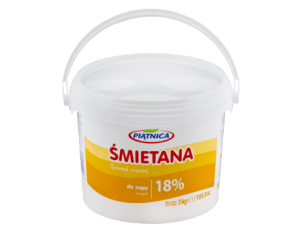 Śmietana 18% Piątnica 3 kg