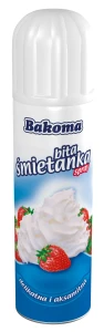 Bita śmietana w sprayu Bakoma 250 g