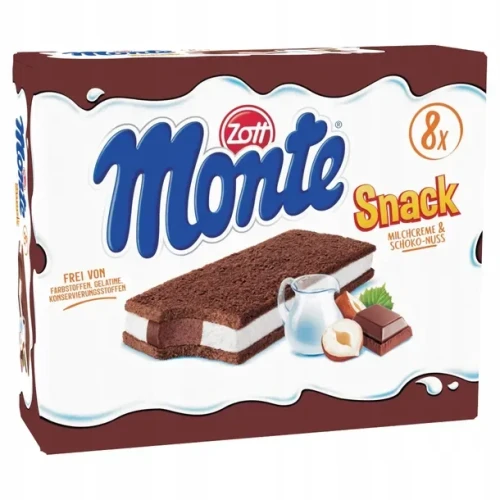 Zott monte snack 8x29 g Zott monte snack 8x29g