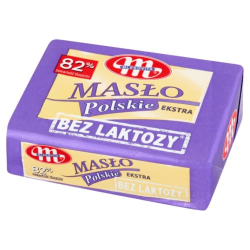Mlekovita masło Extra Polskie bez laktozy 200 g Mlekovita masło Extra Polskie bez laktozy 200 g