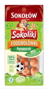Sokołów Sokoliki Parówki foodbolówki 130 g
