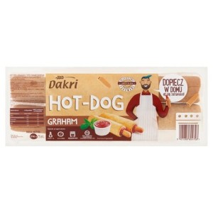 Hot Dog Graham 240 g 4x60 g Dakri