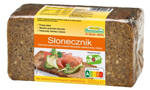 Benus chleb ze słonecznikiem 500 g Benus chleb ze słonecznikiem 500 g