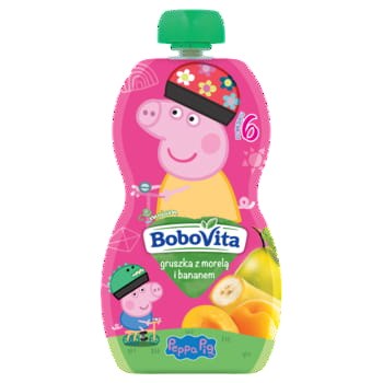 Bobovita mus gruszka z morelą i bananem po 6 miesiącu 100 g 34702-Photoroom.png
