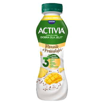 Jogurt Activia o smaku ananas-mango z nasionami i zbożami oraz szczepem bakterii ActiRegularis®. 275425_0_1746740756862-Photoroom.png