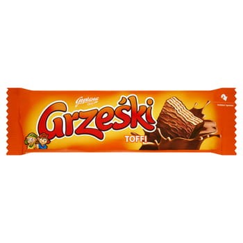 Grześki Wafel z kremem toffi w czekoladzie mlecznej 36 g GRZESKI_Grzeski_Toffi_Wafel_przekladany_kremem_o_smaku_toffi_w_czekoladzie_mlecznej_36_g_68036029_0_350_350.jpg