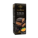 Kopernik Torcik Piernikowy w deserowej czekoladzie z nadzieniem pomarańczowym 180 g