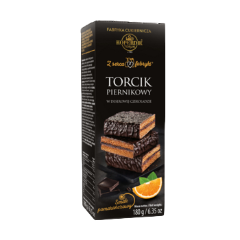 Kopernik Torcik Piernikowy w deserowej czekoladzie z nadzieniem pomarańczowym 180 g 6d57b767a65073df805e623a3ad06a85.png