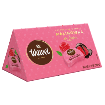 Wawel Czekoladki prezentowe Malinówka 180 g 359dbb58d9d836be609271adeb5f360b.png