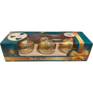 Kulka z ciemnej czekolady wypełniona pianką marshmallows, 120 g, Becky's