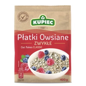 Płatki owsiane zwykłe Kupiec 400 g