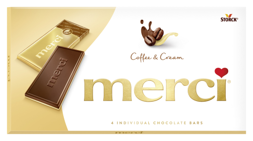 Czekolada kawowo-śmietankowa Merci 100g