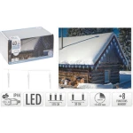 Oswietlenie sople 40led 570cm zimny