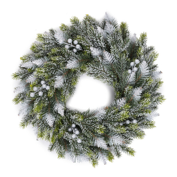 Wianek śnieżony sosna ze srebrną jarzębiną 40 cm 49493_0_1746735961454.jpg