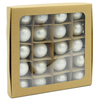 Vitbis Bombka szklana 30 mm/20 szt biały 791980_0_1746750315677.jpg