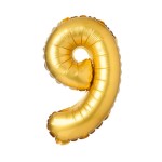 Balon foliowy cyferka XXL - nr 9